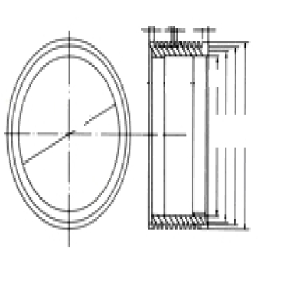 Multi groove blade used in paper industry