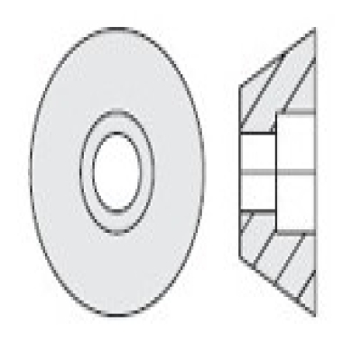 Shredder block used in recycling industry