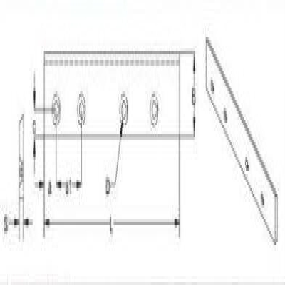 Straight cut knife for nonwoven industry